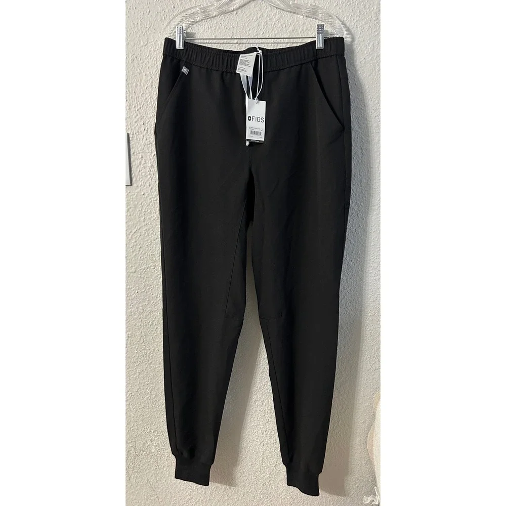 Figs Mens Tansen Jogger 2.0 Tall Black Scrub Pants MXXSW2004T Size Large Tall